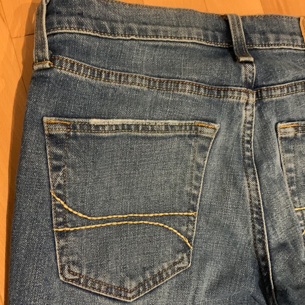EUC Hollister Button Fly Skinny Blue Jeans 30x30 - Picture 15 of 16